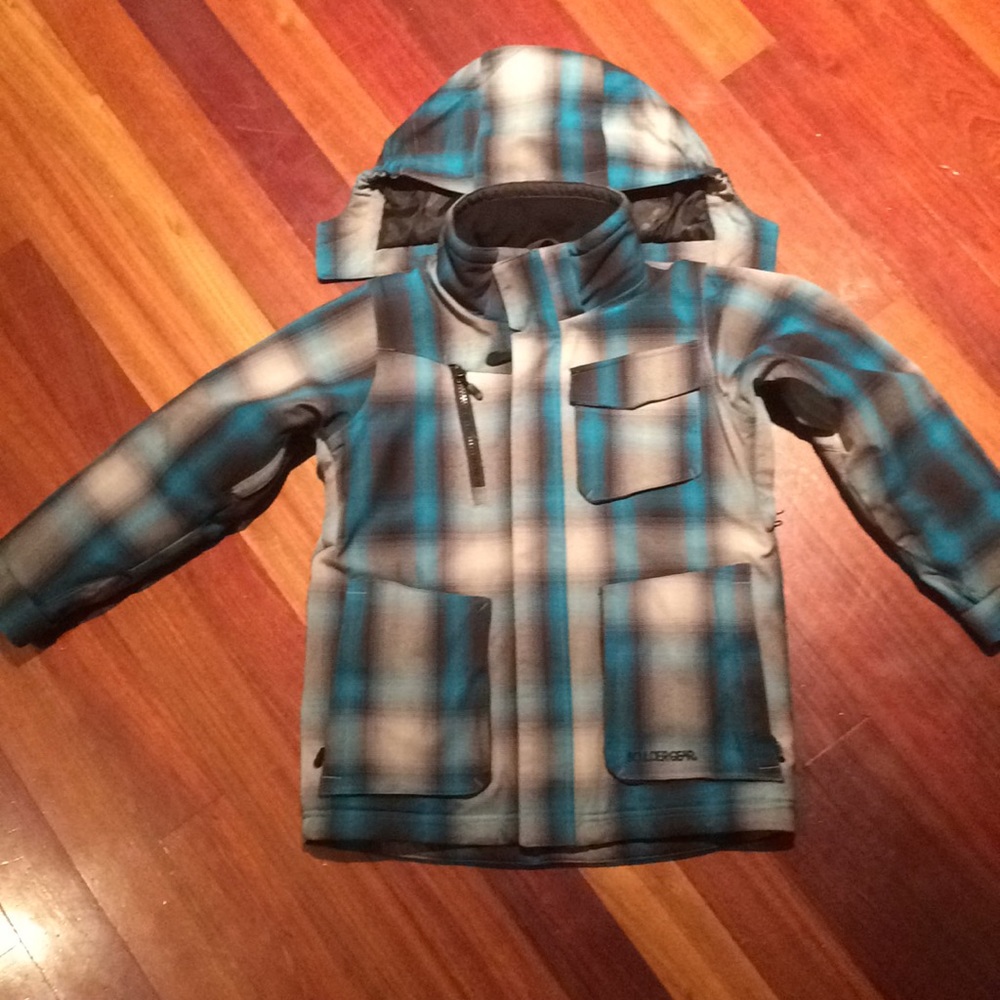 Boulder Gear Plaid Snowboard Coat Jacket EUC